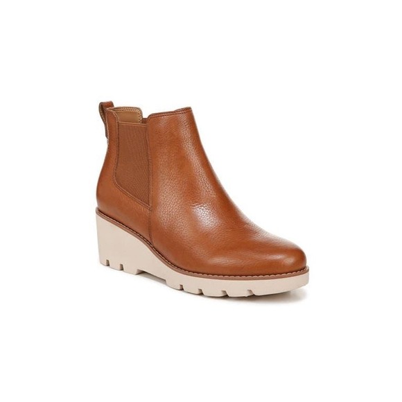 Vionic Shoes - Vionic Women's Brown Aliso Wedge Chelsea Boot Size 7.5